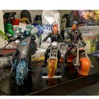Blue Ghost Rider's Hellcycle (Marvel Legends) Custom Vehicle