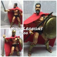 King Leonidas 300 Spartans 3.75in scale (Marvel Universe) Custom Action Figure