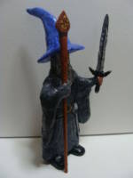 Grey Wizard No.II (Figurine) (Lord of the Rings) Custom Miniature / Figurine [Right profile]