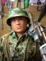 Vintage GI Joe Marine with additions (G.I. Joe) Custom Action Figure
