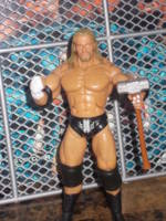 Triple H Jakks Deluxe (Wrestling) Custom Action Figure