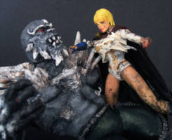 Power Girl (Battle-Damaged) (DC Universe) Custom Action Figure