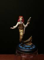 Steampunk Mermaid (Original) Custom Miniature / Figurine