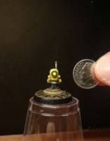 Robo Minion (Original) Custom Miniature / Figurine [Size Comparison]