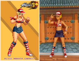 Alice Nakata Garnett (King of Fighters) Custom Action Figure