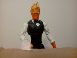 Grilby (Undertale) Custom Action Figure