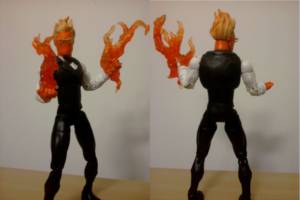 Grilby (Undertale) Custom Action Figure
