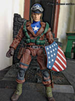 Captain america (the first avenger) rescue uniform version (Marvel Legends) Custom Action Figure