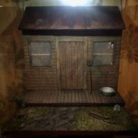 1/12 scale cabin in the woods (Friday the 13th) Custom Diorama / Playset