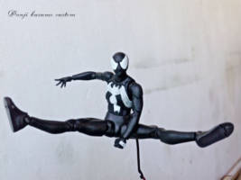 Spiderman symbiote (S.H. Figuarts) Custom Action Figure