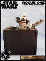 Rogue One Hovertank Commander (Star Wars) Custom Diorama / Playset