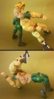 Elena vs Alex (Street Fighter) Custom Action Figure