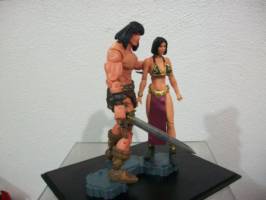Conan and Zenobia (Conan) Custom Action Figure