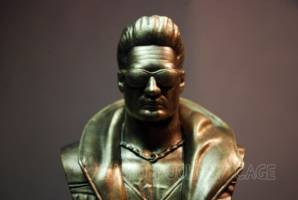 Johnny Cage - Faux Bronze Bust (Mortal Kombat X) (Mortal Kombat) Custom Statue / Bust