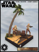 Shore Troopers - Scarif Assault (Star Wars) Custom Diorama / Playset