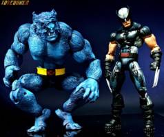 Beast (Jim Lee and Joe Mad Style (Marvel Legends) Custom Action Figure