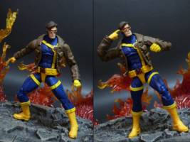 Cyclops with Jacket (Jim Lee age) (Marvel Legends) Custom Action Figure