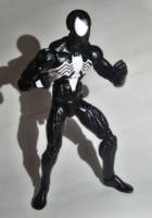 Spider-Man (Black Symbiote Suit) (Marvel Legends) Custom Action Figure