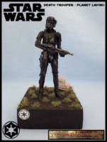 Deathtrooper on Lah'mu (Star Wars) Custom Diorama / Playset