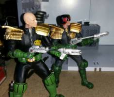 Justice Dept Armoury (Judge Dredd) Custom Diorama / Playset