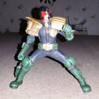Judge Respirator Down (Judge Dredd) Custom Action Figure