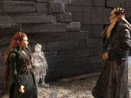 Thranduil, King of the Woodland Realm (Hobbit) Custom Action Figure [Why do you linger in the shadows?]