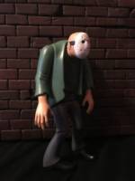 Jason Voorhees (Hanna-Barbera animated style) (Scooby Doo) Custom Action Figure