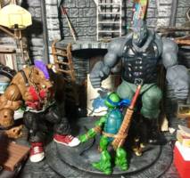 Bebop and Rocksteady (Teenage Mutant Ninja Turtles) Custom Action Figure