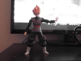 Black goku custom figure (Dragonball Z) Custom Action Figure