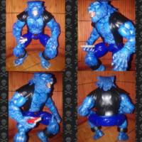 Hank McCoy aka "Beast" (Street Fighter) Custom Action Figure