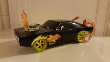 Ghost Rider's Car (Marvel Legends) Custom Vehicle