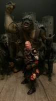 The blind, undead chaos general (Warhammer) Custom Action Figure