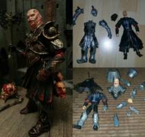 The blind, undead chaos general (Warhammer) Custom Action Figure