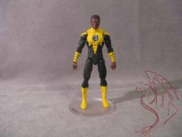 Yellow Lantern John Stewart (DC Infinite Heroes) Custom Action Figure