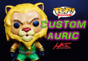Auric of the Great White North (by Great North Comics) (Funko Pop!) Custom Miniature / Figurine