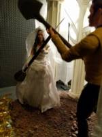 A Pon Too Farr: Wedding Cake Topping (Star Trek) Custom Diorama / Playset