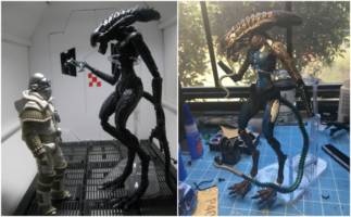 Jerry the alien (Aliens) Custom Action Figure