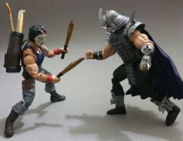 Casey Jones Vs. Shredder (Teenage Mutant Ninja Turtles) Custom Action Figure