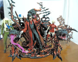 Alucard Hellhounds (Hellsing) Custom Diorama / Playset