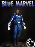 Ultimate Blue Marvel (Marvel Legends) Custom Action Figure