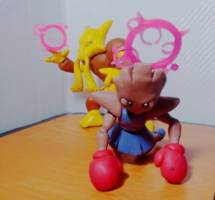 Hitmonchan Custom 6" scale Action Figure (Pokemon) Custom Action Figure [Hitmonchan never gives up]