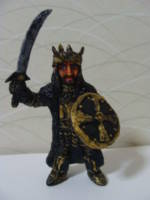 Dwarven King No.II(figurine) (Hobbit) Custom Miniature / Figurine [Dwarven King,front,crown on]