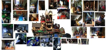 Lego Hogwarts (Harry Potter) Custom Diorama / Playset [Interior pictured]