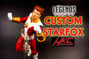Starfox (Eros of Titan Marvel Legends scale) (Marvel Legends) Custom Action Figure