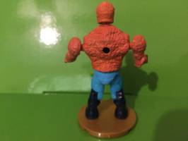 The Thing (Mega Bloks) Custom Miniature / Figurine [The Thing (back) marvel mega bloks]