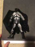 Mike Mignola Batman (DC Direct) Custom Action Figure [Mignola Batman Back]
