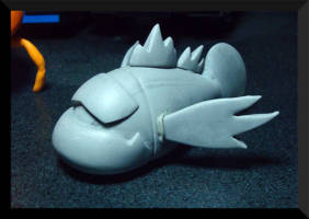 Basculin (Pokemon) Custom Miniature / Figurine