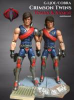 Tomax & Xamot (Crimson Twins Cobra) (G.I. Joe) Custom Action Figure