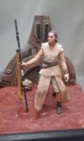 Rey - Star Wars: The Force Awakens (Star Wars) Custom Diorama / Playset