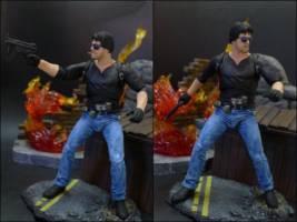 Stallone Cobra (Movie Maniacs) Custom Action Figure